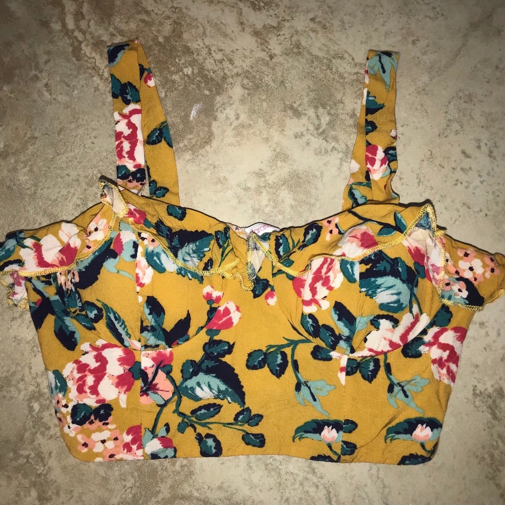 Cropped tank top